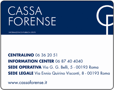 SCARICA CASSA FORENSE SI