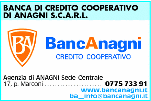 Banca Di Credito Cooperativo Di Anagni Piazza Guglielmo Marconi 17 03012 Anagni Fr 41 7446513 15278