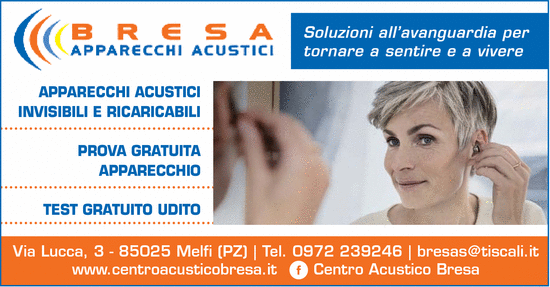 Apparecchi acustici - Centro acustico Bresa: soluzioni per l'udito a Melfi