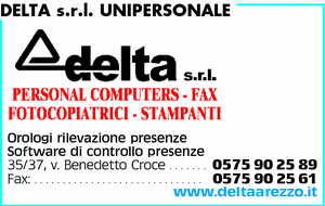 Delta a Arezzo Numero di Telefono e Itinerario