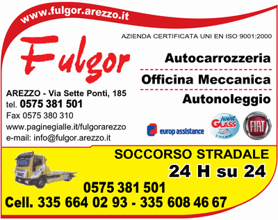 Fulgor a Arezzo Numero di Telefono e Itinerario