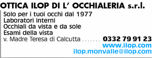 Ottica Ilop - Via Madre Teresa Di Calcutta, 19 - 21020 Monvalle (VA)