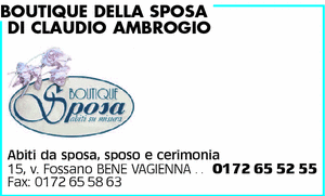 Boutique della Sposa - Via Fossano, 15 - 12041 Bene Vagienna (CN)