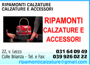 Ripamonti Calzature - Via Lecco, 22 - 22036 Erba (CO)